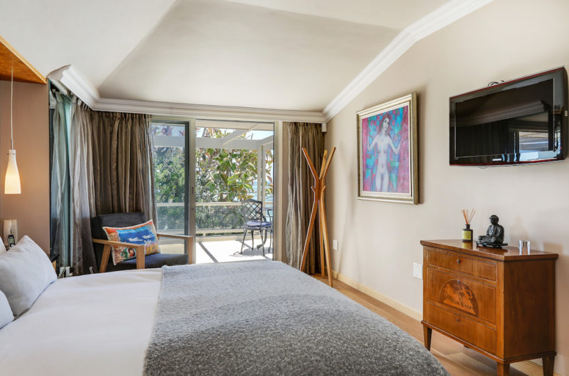 Clifton Beach House Master bedroom