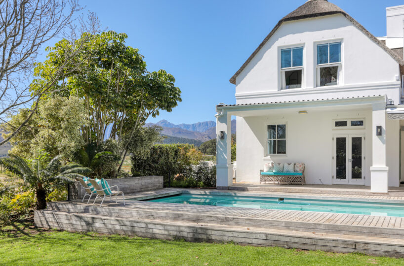 Delta Crest Villa, Cape Winelands, 4 bedroom, Franschoek holiday, family friendly