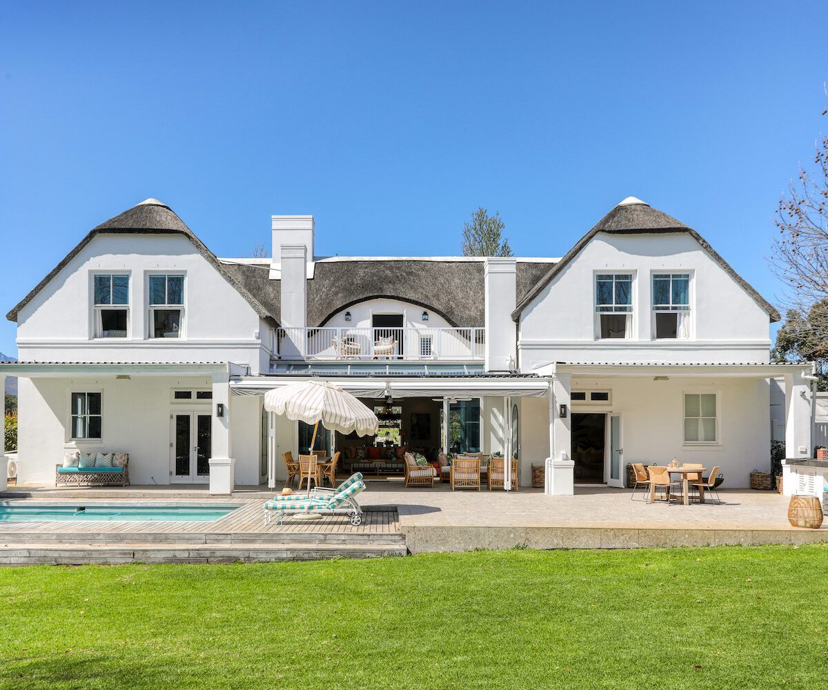 4 bedroom private villa in Franschhoek