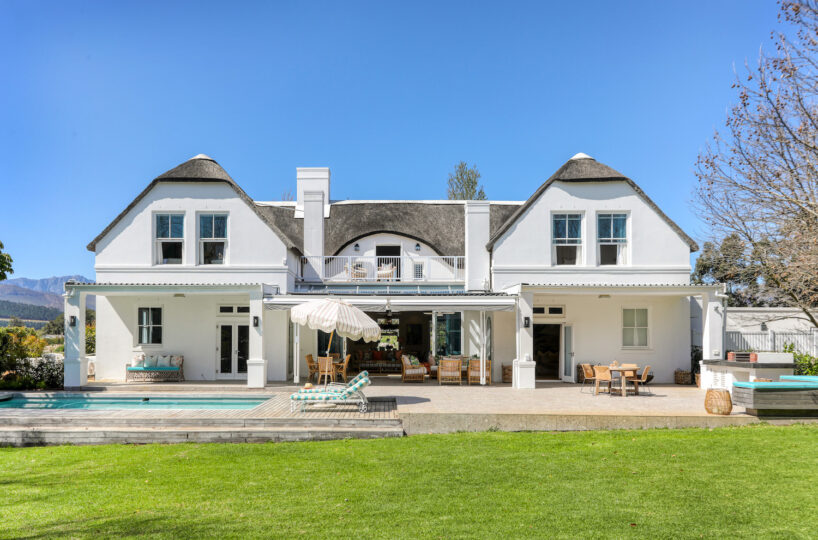 4 bedroom private villa in Franschhoek
